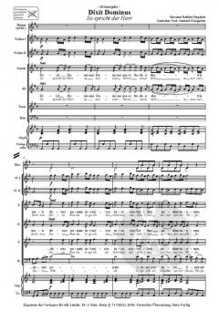 Dixit Dominus von Giovanni Battista Pergolesi 