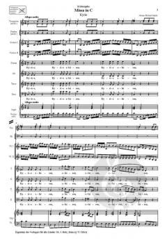 Missa in C von Michael Haydn 