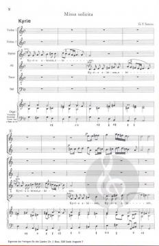 Missa solicita von Giovanni Felice Sances 