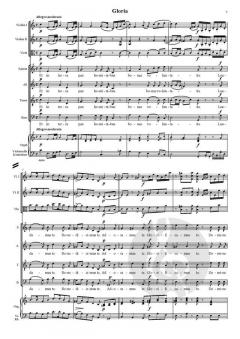 Missa brevis Nr. 1 in C-Dur von Robert Führer 