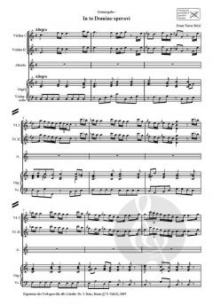 In te, Domine, speravi von Franz Xaver Brixi 