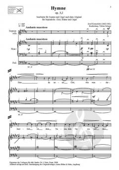 Hymne op. 3 Nr. 2 von Josef Kromolicki 