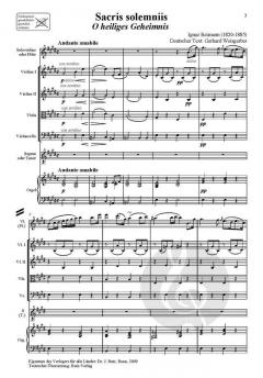 Sacris Solemniis von Ignaz Reimann 