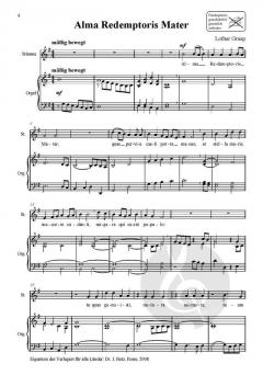 5 Marianische Antiphonen von Lothar Graap 