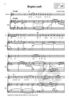 5 Marianische Antiphonen von Lothar Graap 