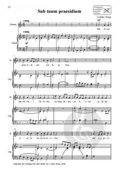 5 Marianische Antiphonen von Lothar Graap 