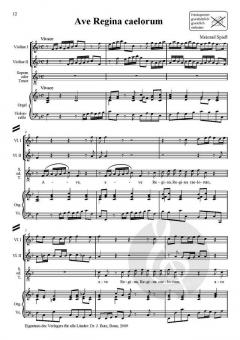 2 Marianische Antiphonen von Vinzenz Schmid 