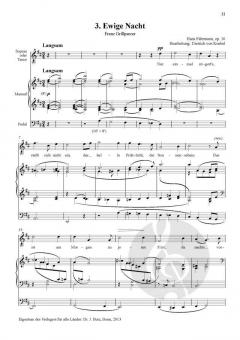 3 Lieder (= Heft 74 der Reihe Sologesänge) von Hans Fährmann 