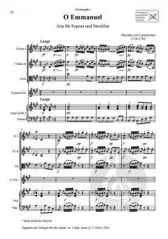 2 O-Antiphonen von Placidus von Camerloher 