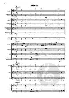 Kurze Festmesse in A / D (Orig.) von Ignaz Reimann 