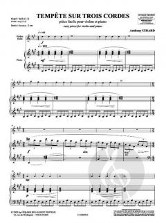 Tempete Sur Trois Cordes von Anthony Girard 