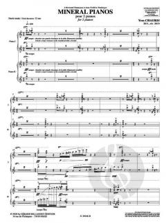 Mineral Pianos von Yves Chauris 