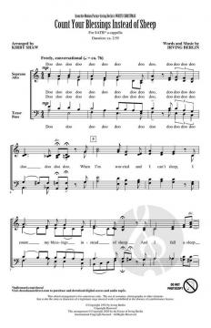 Count Your Blessings Instead of Sheep von Irving Berlin 