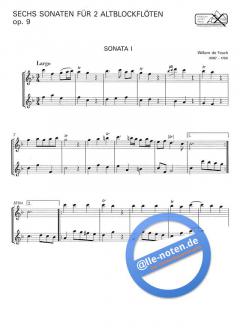 6 Sonaten op. 9 (Willem de Fesch) 