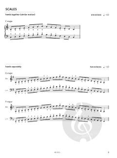 Piano Scales & Arpeggios from 2021 - Grade 1 