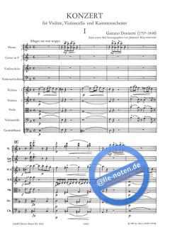 Konzert in d-Moll von Gaetano Donizetti 