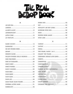 The Real Bebop Book 
