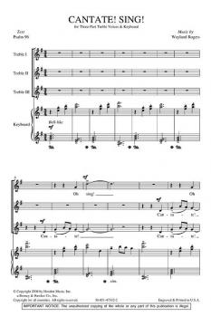 Cantate! Sing! von Wayland Rogers 