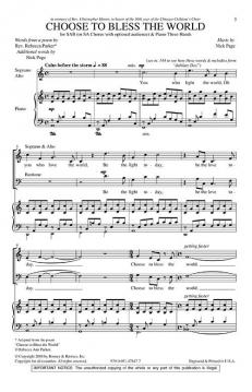 Choose to Bless the World von Nick Page 