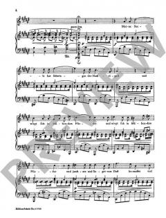 Meine Liebe ist grün op. 63/5 von Johannes Brahms 