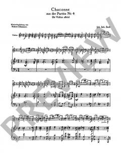 Chaconne von Johann Sebastian Bach 