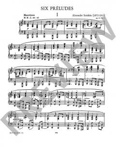 6 Préludes op. 13 von Alexander Skrjabin (Download) 