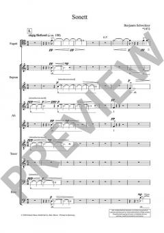 Sonett von Benjamin Schweitzer (Download) 