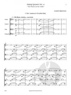 String Quartet No. 4 von Martin Bresnick 