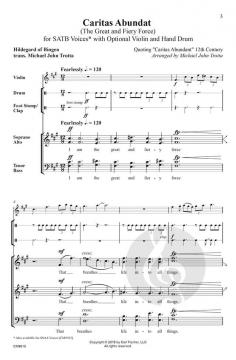 Caritas Abundat von Michael John Trotta 