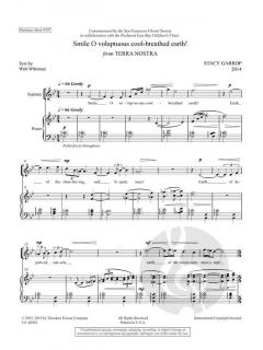 Smile O voluptuous cool-breathed earth von Stacy Garrop 