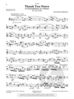Thank You Notes von Richard Wernick 