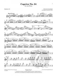 Caprice No. 24 von Niccolò Paganini 