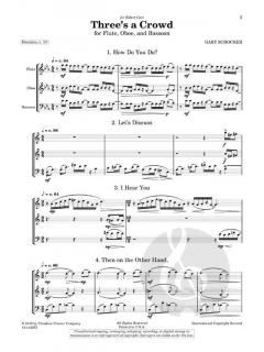 Three's a Crowd von Gary Schocker 