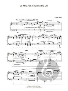 La Fille Aux Cheveux De Lin von Claude Debussy (Download) 