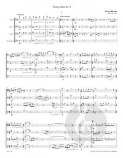 Kleine Suite Nr. 2 op. 68 von Victor Bruns 