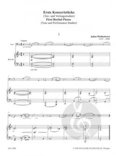 Erste Konzertstücke von Julius Weissenborn 