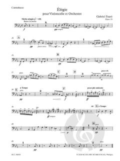 Elegie op. 24 von Gabriel Fauré 