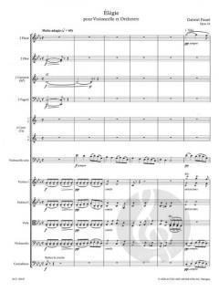 Elegie op. 24 von Gabriel Fauré 