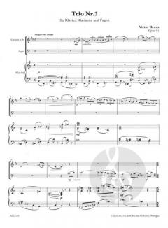 Trio op. 91 von Victor Bruns 