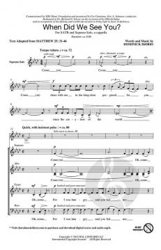 When Did We See You? von Dominick DiOrio 