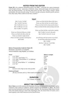 Psalm 150 von Stephen Cohen 