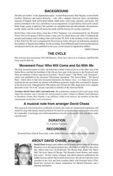 Who Will Come And Go With Me? 