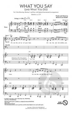 What You Say von Rosana Eckert 