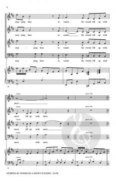 Stopping by Woods on a Snowy Evening von Bruce W. Tippette 