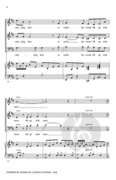 Stopping by Woods on a Snowy Evening von Bruce W. Tippette 