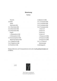 Unter dem Föhrenkranze - Konzertmarsch für Blasorc von Robert Brunnlechner 