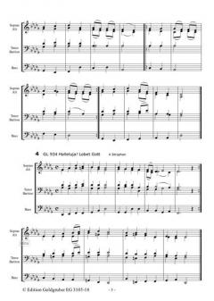 Bläsersätze zur Fronleichnamsprozession von Johann Simon Kreuzpointner 