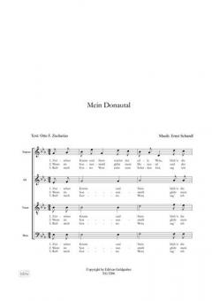 Lieder der Wachau: Mein Donautal - Üba führn von Ernst Schandl 