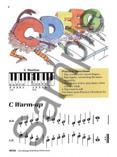 Bastien Piano Basics Primer: Technic 