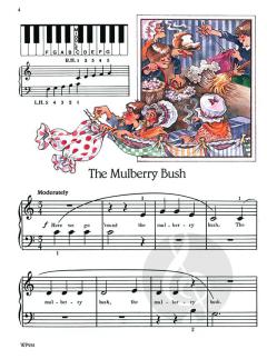 Nursery Songs at the Piano, Primer von James Bastien 